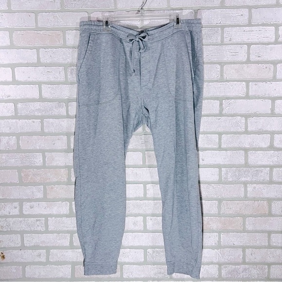 Vince Men's French Terry Heather Gray Jogger Pants Size XL - Picture 6 of 14